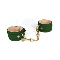 Spartacus PU Wrist Cuffs with Plush Lining