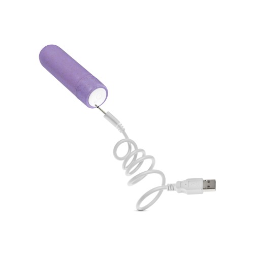 Vibrador Bullet Recargable Gaia Eco de Blush en Lila