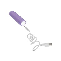 Vibrador Bullet Recargable Gaia Eco de Blush en Lila