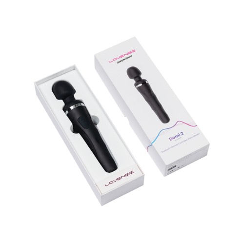 Lovense Domi 2 Flexible Rechargeable Mini Wand - Black