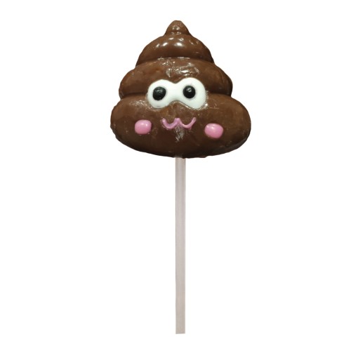 Shit Face Chocolate Lollipop