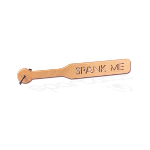 Spartacus Zelkova Wood Spanking Paddle 40 cm