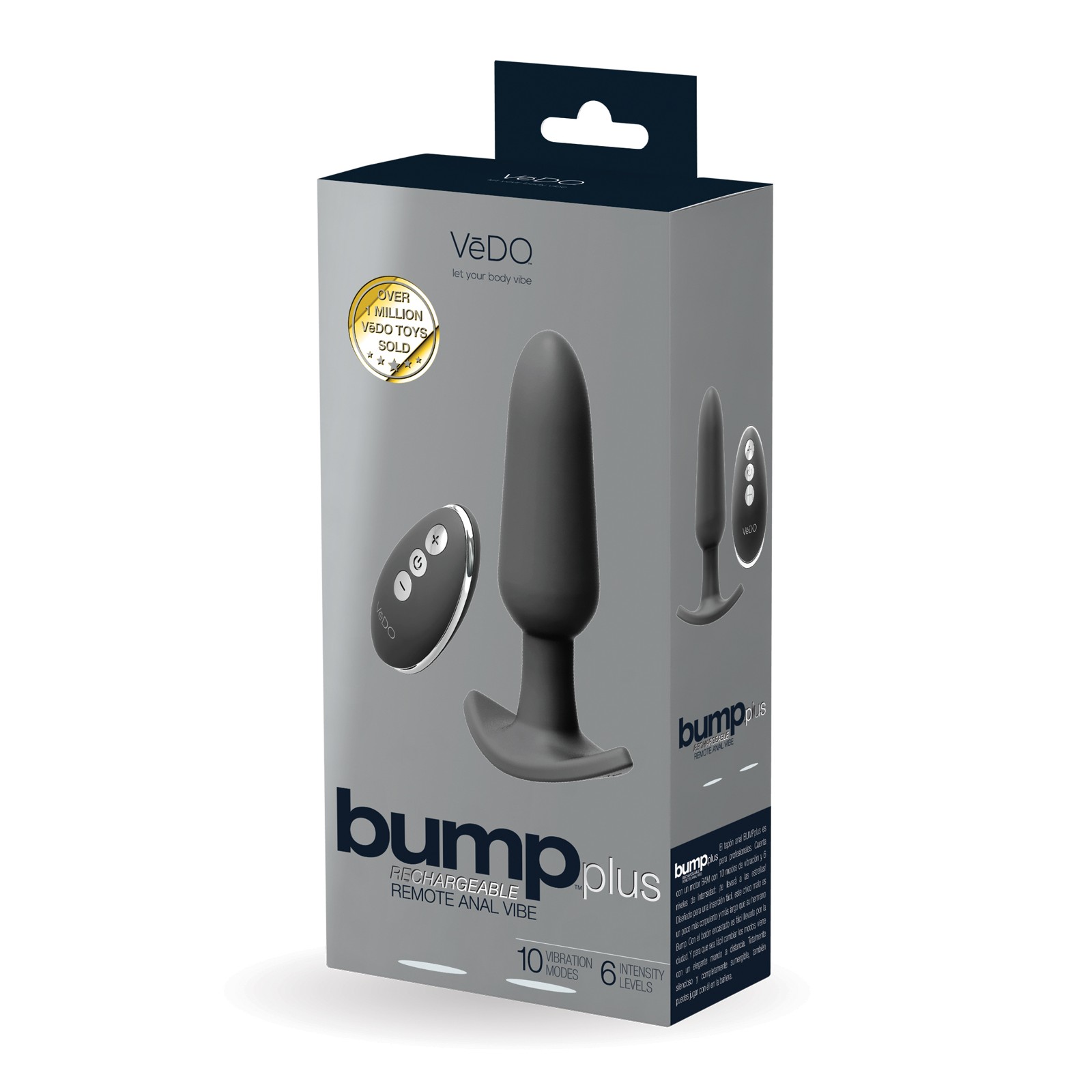 Vibrador Anal VeDO Bump Plus con Control Remoto