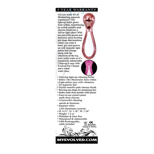 Vibrador Bala Evolved Starlite - Rosa