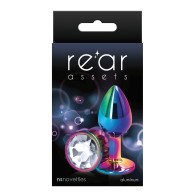 Rear Assets Multicolor Anal Toys Clear