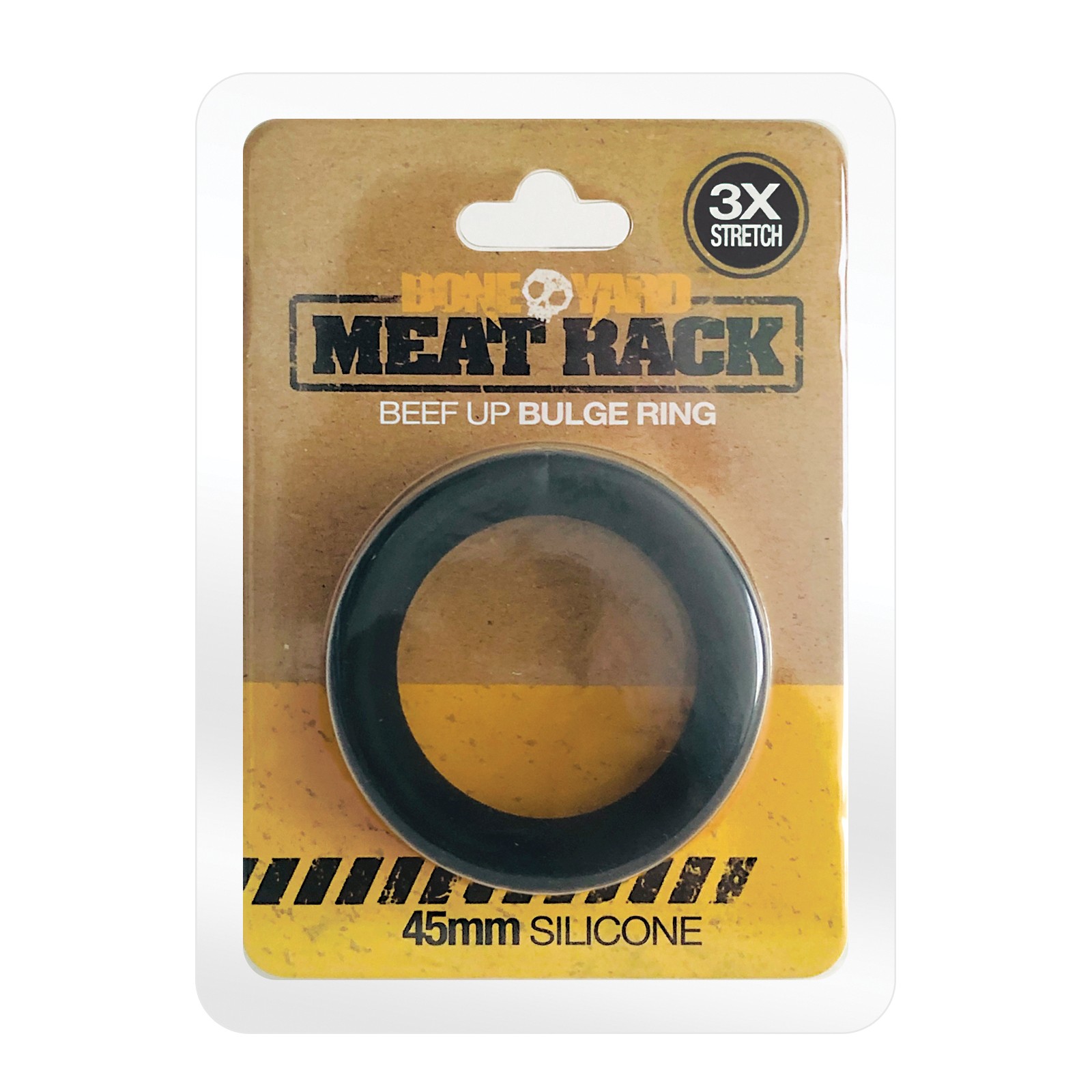 Boneyard Meat Rack Cock Ring - Black