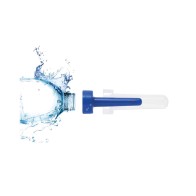 Skwert Water Bottle Enema Adapter Blue