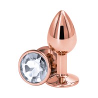 Rear Assets Rose Gold Small Anal Plug