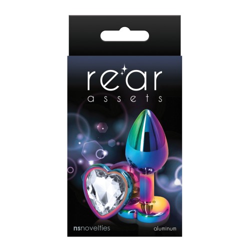 Rear Assets Multicolor Heart - Clear