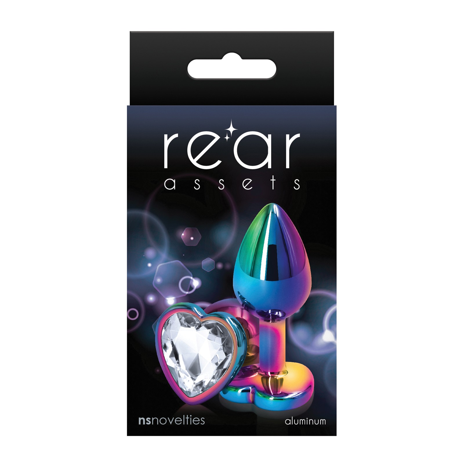 Rear Assets Multicolor Heart - Clear