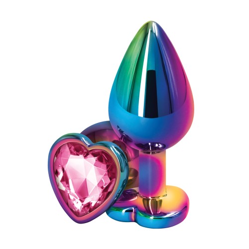 Rear Assets Multicolor Heart Pink Anal Toy