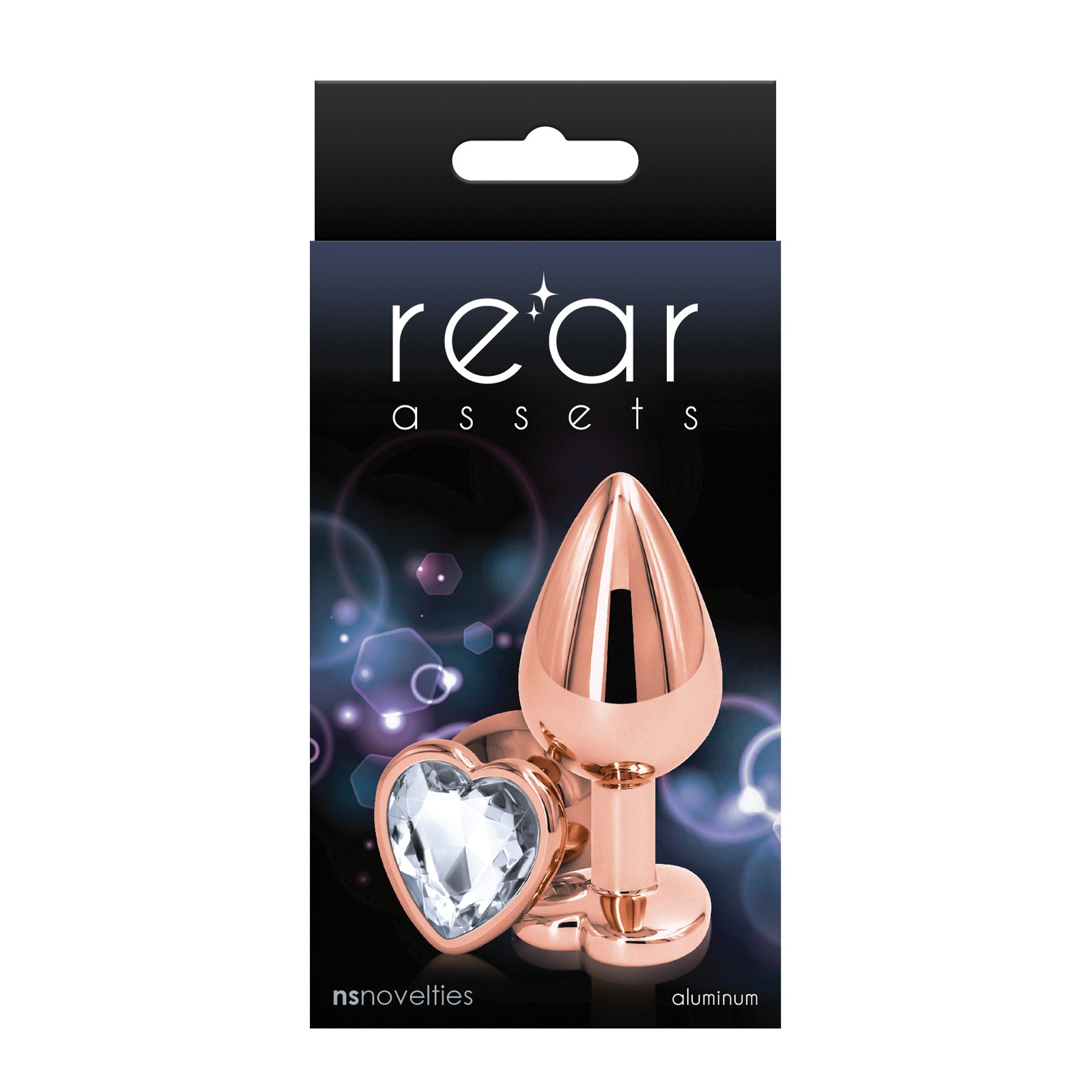 Rose Gold Heart Medium Anal Toy