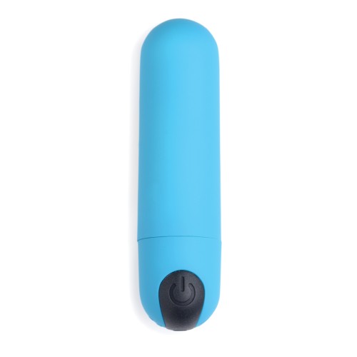 Bang! Bala Vibradora con Control Remoto Azul para Placer Total