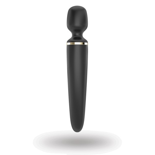 Satisfyer Wand-er Woman - Black/Gold