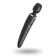 Satisfyer Wand-er Woman - Black/Gold