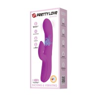 Vibrador Conejito Pretty Love Anthony 12 Funciones