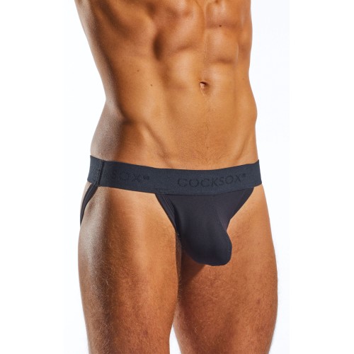 Jockstrap Cocksox con Bolsa Realzadora Negro Estilo Exclusivo