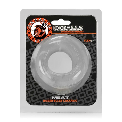 Anillo de Pene Padded Meat de Oxballs - Transparente