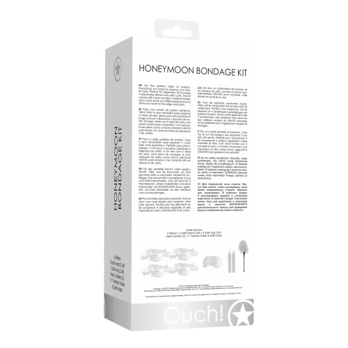 Shots Ouch Honeymoon Bondage Kit White