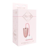 Shots Pumped Automatic Rechargeable Pussy Pump Set - Rose Gold