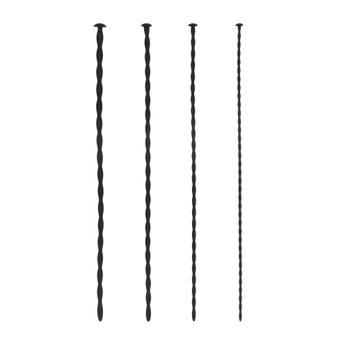 Shots Ouch Beginner Urethral Sounding Set Black