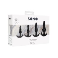 Shots Sono 4-Piece Butt Plug Set