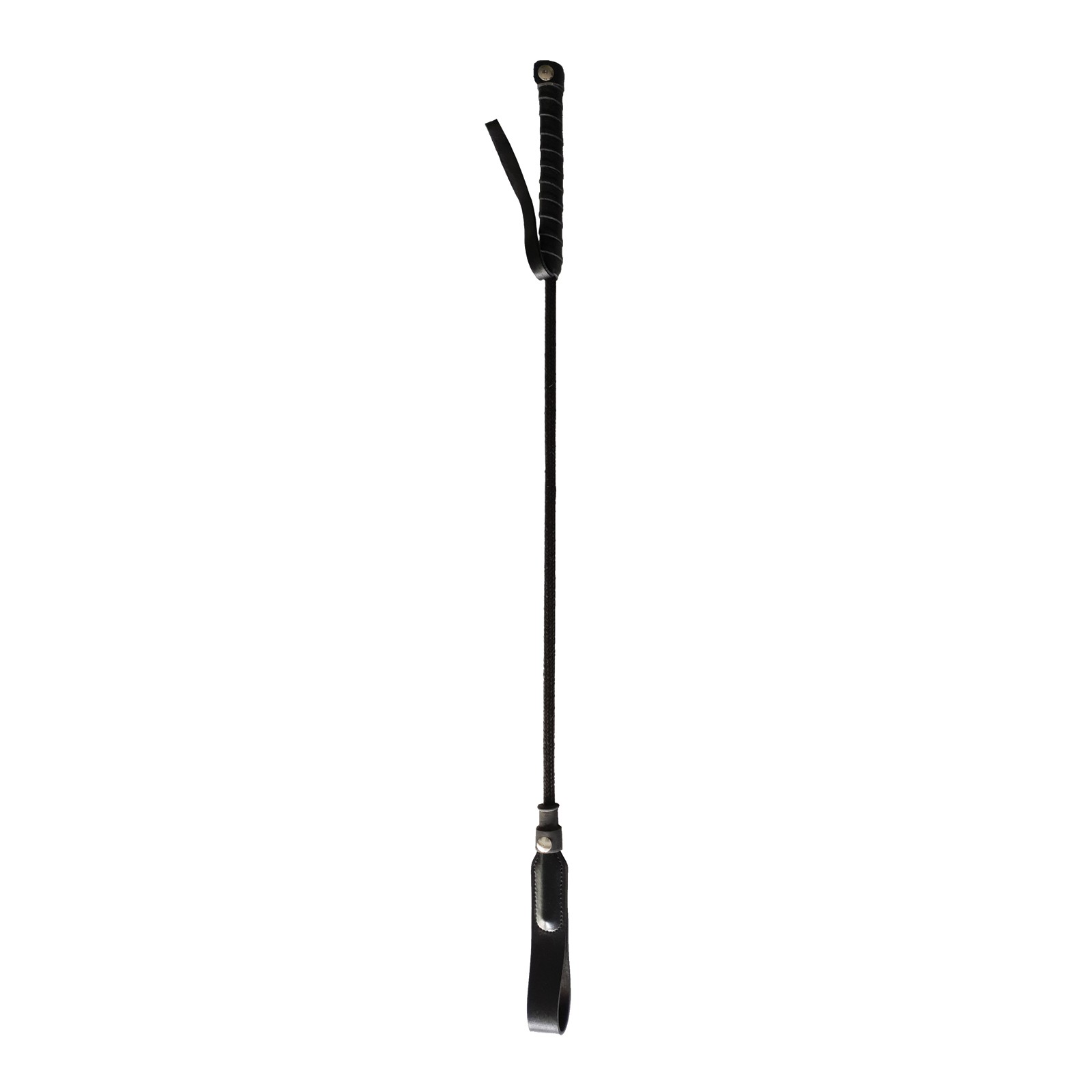 Rouge Long Riding Crop - Black