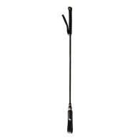 Rouge Long Riding Crop - Black