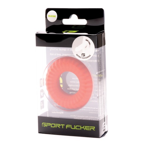 Sport Fucker Nitro Ring Rojo para Mejorar Erecciones