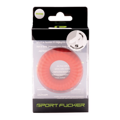 Sport Fucker Nitro Ring Rojo para Mejorar Erecciones