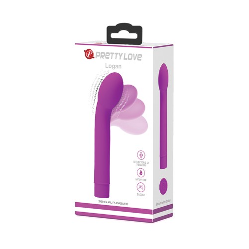 Pretty Love Logan G-Spot Vibrator Fuchsia