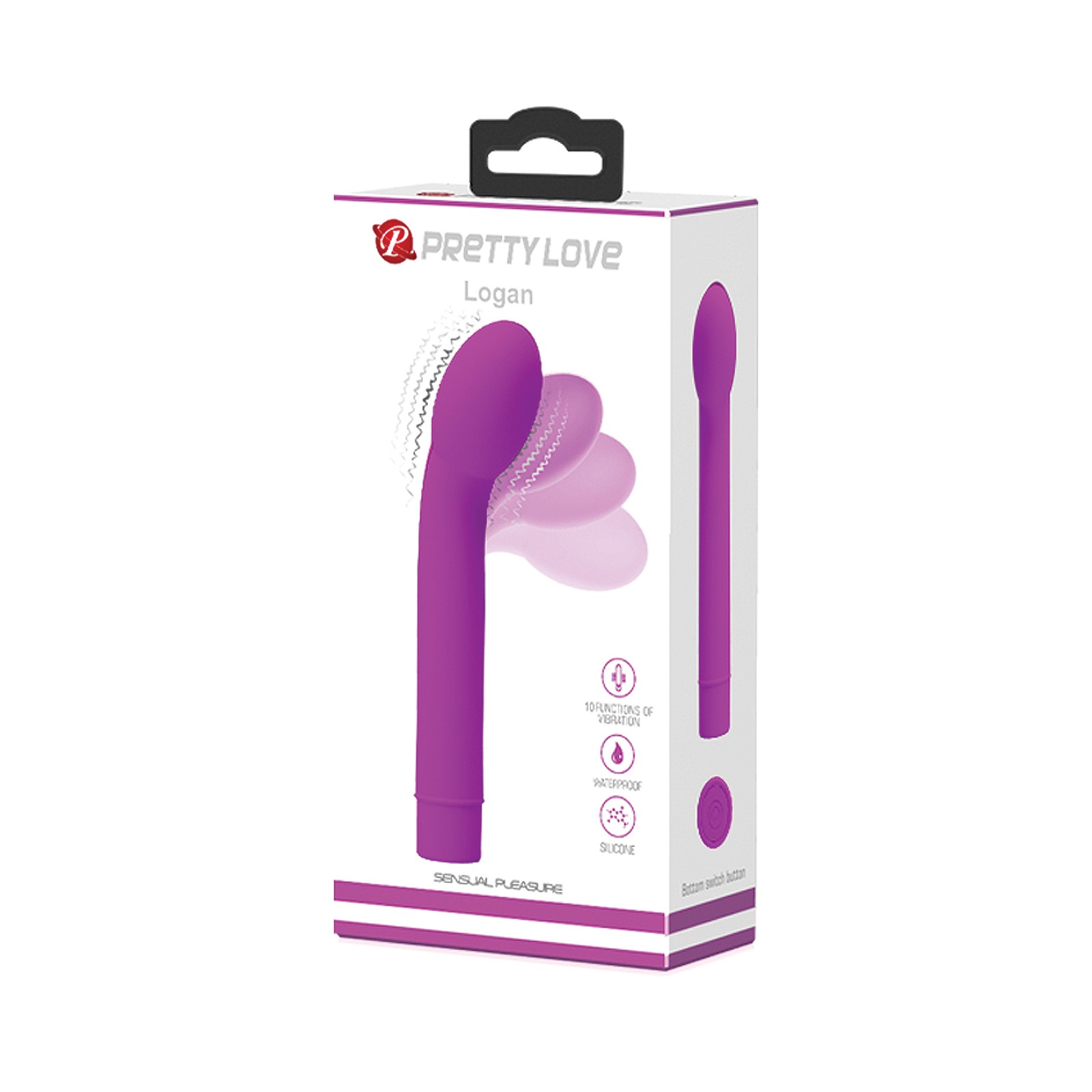 Pretty Love Logan G-Spot Vibrator Fuchsia