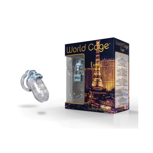 Kit de Castidad Masculina World Cage Vegas para Control Seguro