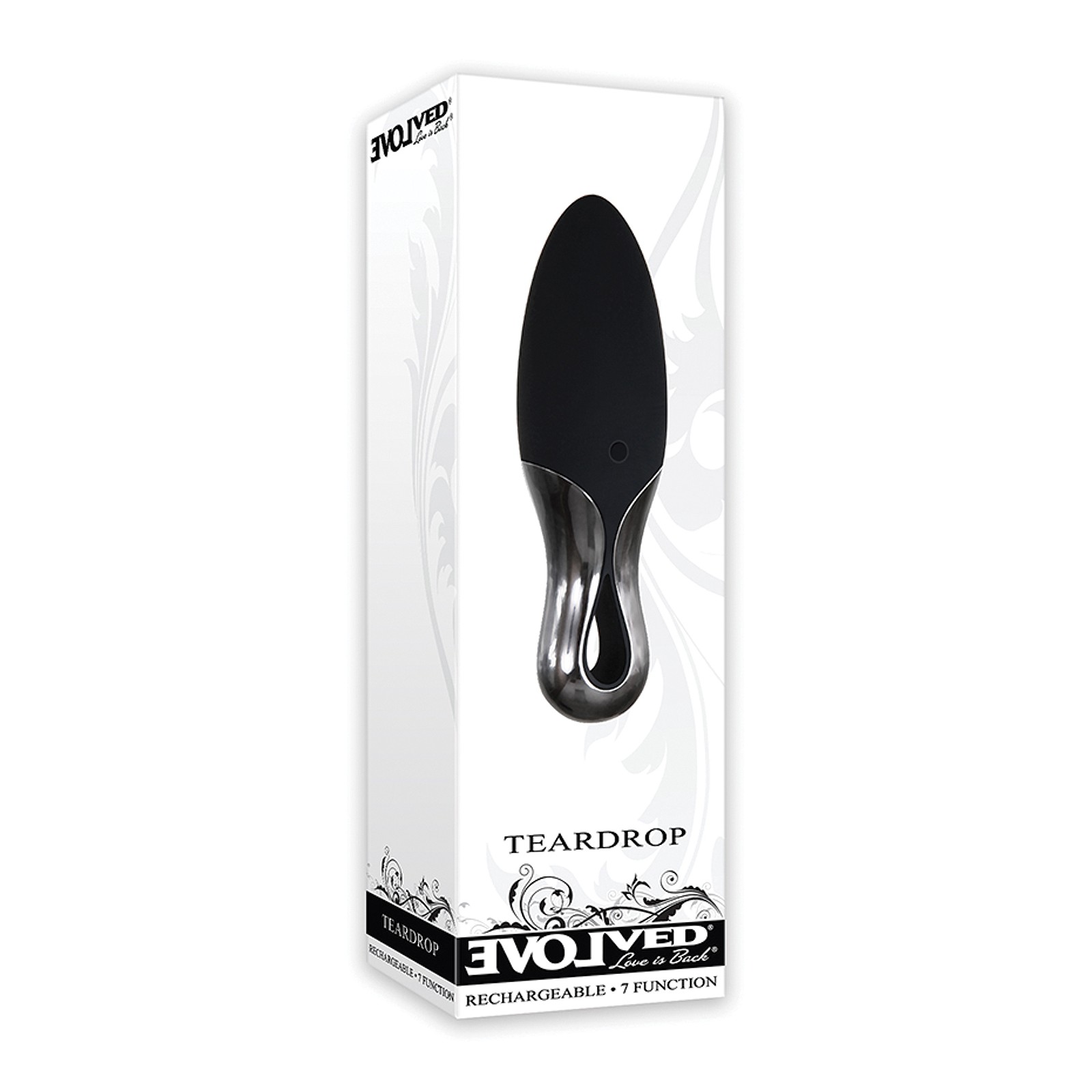 Vibrador en Forma de Gota Evolved en Negro