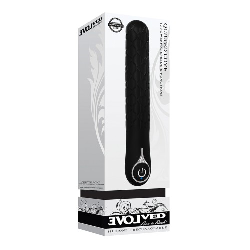 Vibrador Recargable Evolved Quilted Love