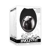 Evolved Lickity Slit Oral Massager in Black