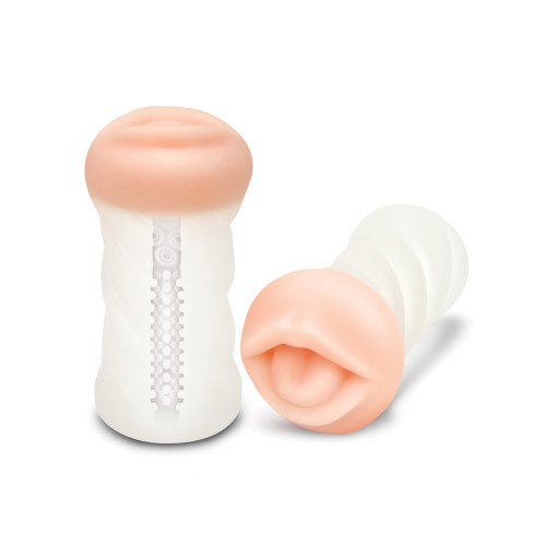 ZOLO Realistic Deep Throat Stroker Transparent