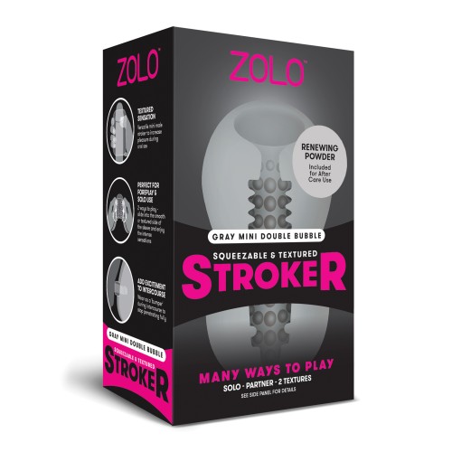 ZOLO Mini Double Bubble Stroker Gray