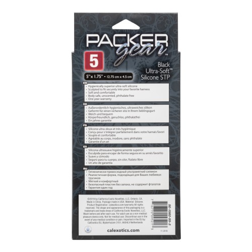 Packer Gear 5 Inch Silicone STP Black