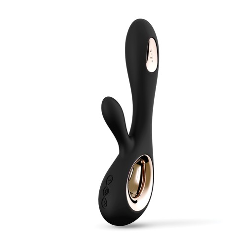 LELO Soraya Wave Negro - Vibrador Conejo de Lujo