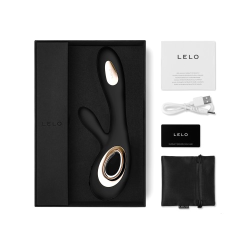 LELO Soraya Wave Negro - Vibrador Conejo de Lujo