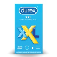 Condón Durex XXL Paquete de 12