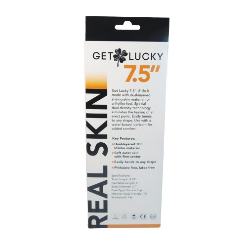 Get Lucky 7.5 inch Real Skin Series Flesh