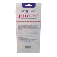 Get Lucky Dildo de Gel Púrpura - Realismo Redefinido