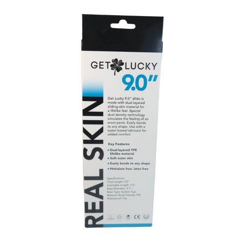 Get Lucky 9 Pulgadas Serie Real Skin - Carne