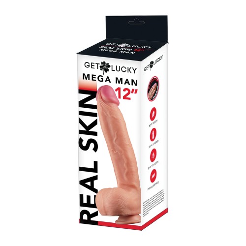 Get Lucky 12" Real Skin Series Mega Man - Flesh