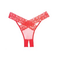 Panty de Encaje Transparente Adore para Uso Sensual