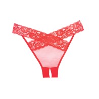 Panty de Encaje Transparente Adore para Uso Sensual