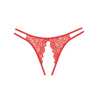 Adore Lovestruck Red Panty One Size