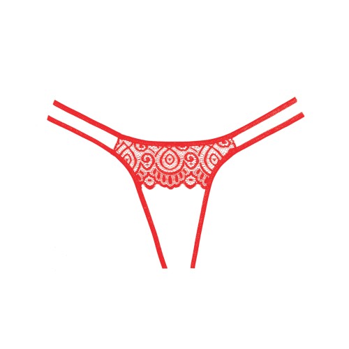 Adore Lovestruck Red Panty One Size